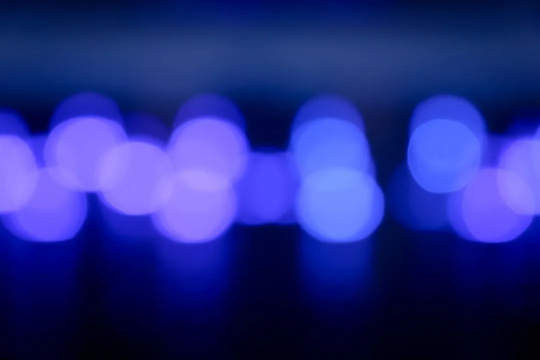 Photo Warm LED bulbs