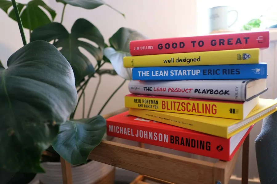 Photo inspirational books collection